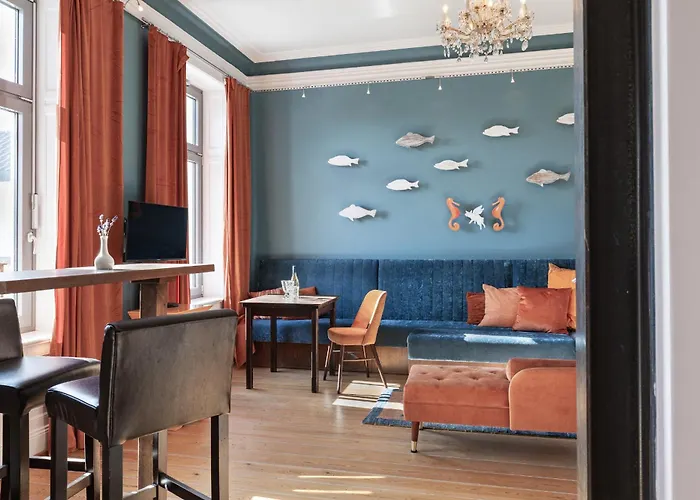 Apartment Strandvilla Hafenloge - Stilvoll Wohnen Direkt Am Niendorfer Hafen